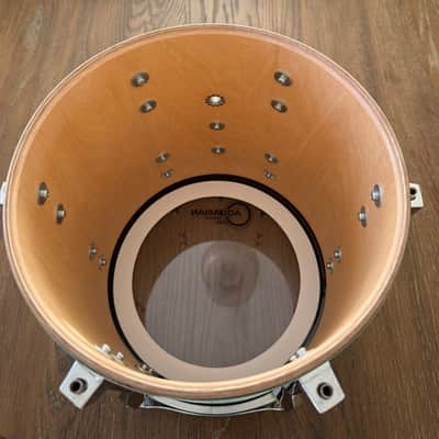 Tama 10" x 10" Rockstar DX Rack Tom Drum Nile Blue Aquarian Japan Free Shipping image 11
