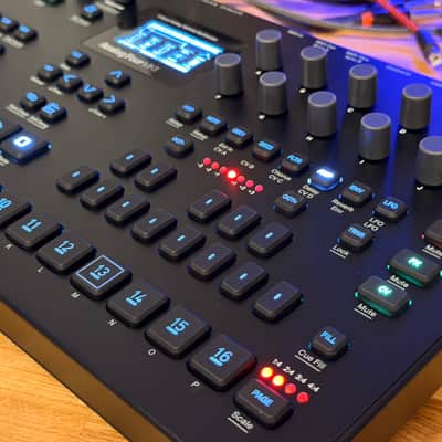 Elektron Analog Four MKII 4-Voice Tabletop Analog Synthesizer 2020 - Present - Black