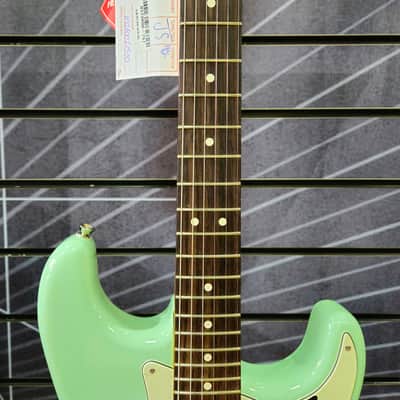 Fender Limited Edition American Professional II Matching Headcap Electric Guitar Surf Green image 3