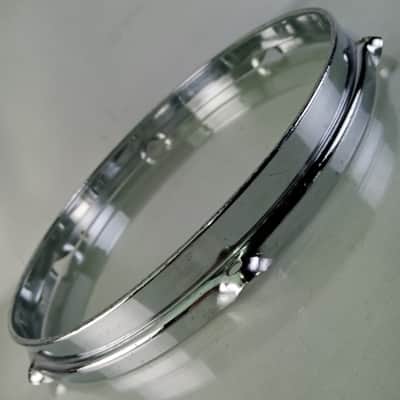 Yamaha 12" Aluminum 6Lug Power Hoop Tom Drum Batter Rim Maple Custom Mark1 Japan image 4