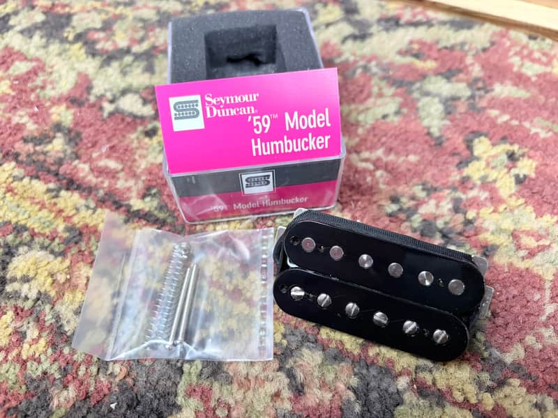 Seymour Duncan SH-1b '59 4-Conductor Bridge Humbucker 2010s - Black image 1
