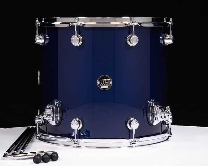DW Performance Series 14x16 Floor Tom - Roadster Blue image 1