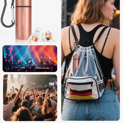 Concert Ear Plugs, 2Pairs Reusable high Fidelity Musician Ear Plugs for Concerts Loud Music-Noise Reduction Ear Protection earplugs for Rave,Festival,Music,Tinnitus Relief image 7