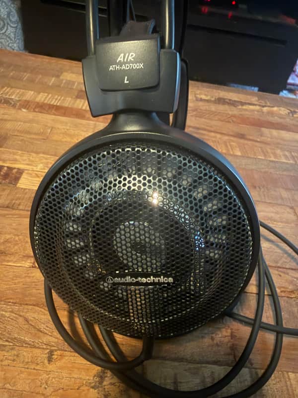 Audio-Technica ATH-AD700X AIR Open Back Headphones - Black image 1