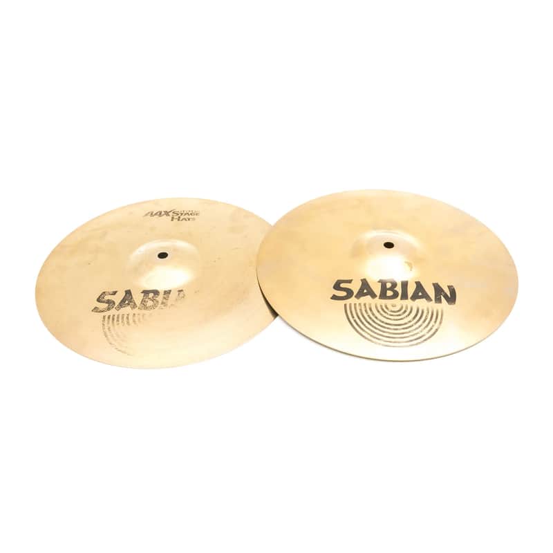 Sabian 13" AAX Stage Hi-Hat Cymbals (Pair) 1993 - 2001 image 1
