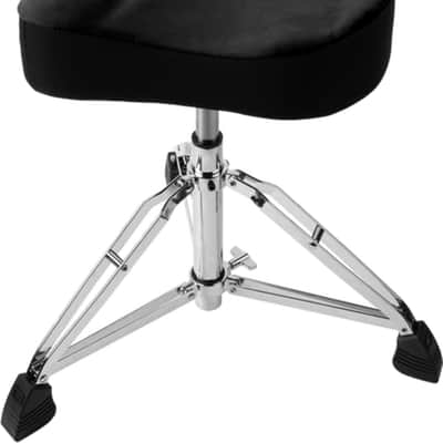 Gator GP-DTH-ASD Percussion Saddle Drum Throne, Black image 4