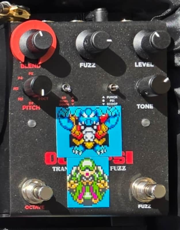 Keeley Octa Psi Transfigurating Fuzz 2024 - Black image 1
