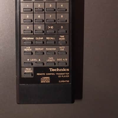 Lettore CD Technics SL-PG200A con Telecomando - Compact disc player image 9