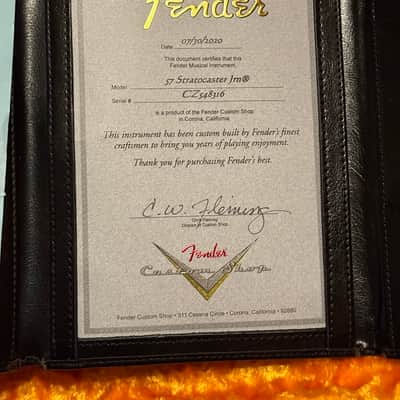 Fender Custom Shop Stratocaster 2020 Limited Edition ‘57 Journeyman Relic 6.96lbs image 22