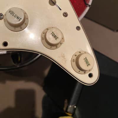 Fender Stratocaster 1967 Original Loaded Pick Guard. 1967 White image 3