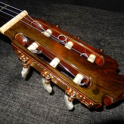 HIROSHI KOMORI No20 1976 - WORLD HIGHEST CLASS CLASSICAL CONCERT GUITAR - SPRUCE/BRAZILIAN ROSEWOOD image 13