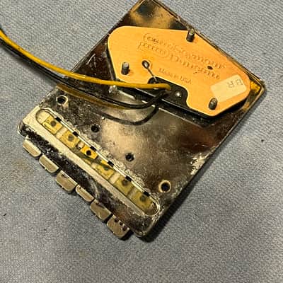 Wilkinson HT100 Bridge - Removed from 1994 Hamer T51 Telecaster image 3