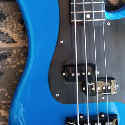 Fender American Ultra II Precision Bass with Ebony Fretboard 2024 - Present - Noble Blue image 3