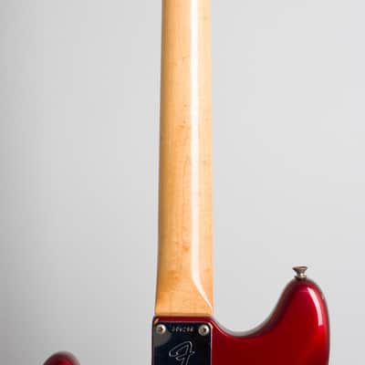 Fender  Competition Mustang Solid Body Electric Guitar (1971), ser. #306296, original grey hard shell case. image 9