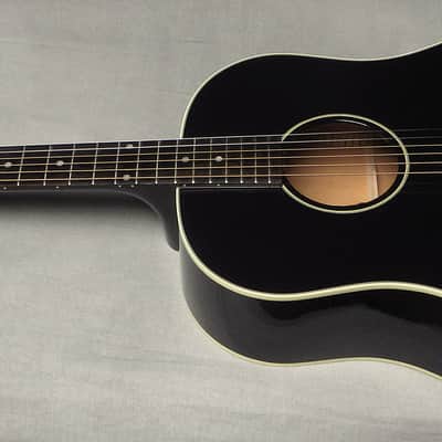 Gibson Dealer Select J-45 - Ebony Gloss, Ebony FB, Bridge and Pins image 4