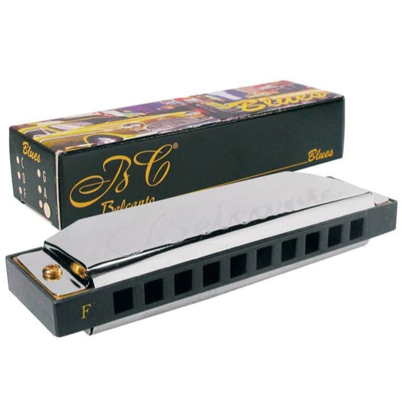 Belcanto Blues Harmonica Mouth Organ Harp F - HRM-20-F image 1