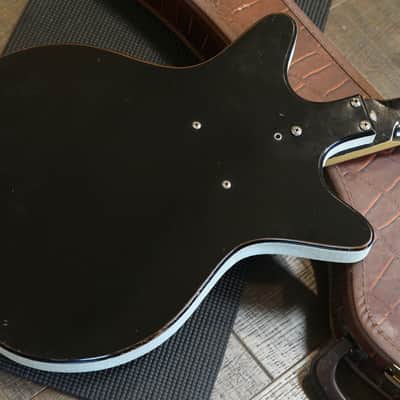 1950's Danelectro U-1 3011 Electric Guitar Black + Case image 12