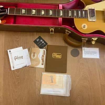Gibson 1957 Les Paul Gold Top reissue VOS - Gold Top image 13