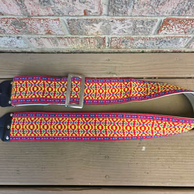 Vintage 1960's Ace-Style 3" Wide Guitar/Bass Strap! Rare, Original Case Candy! image 1
