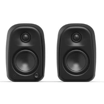 Kanto UKI Compact 3" Active Desktop Speakers with Bluetooth (pair, black) image 4
