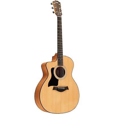 Taylor - DEMO 114ce - Left-Handed Acoustic-Electric Guitar - Sapele/Spruce - Natural - w/ Gigbag image 3