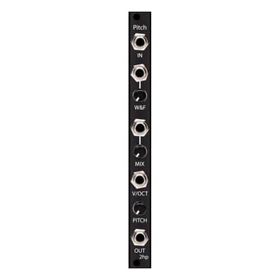 2hp Pitch Eurorack Pitch Shifter Module (Black) image 1
