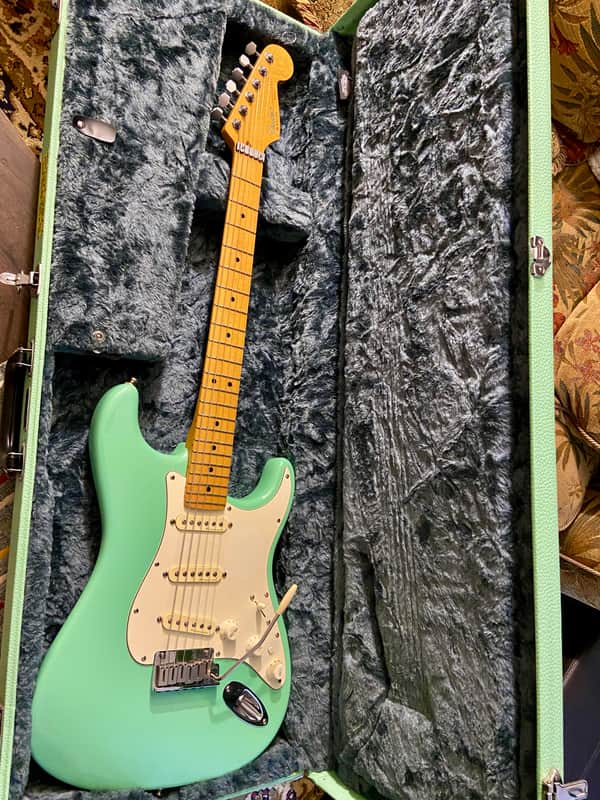 Fender Stratocaster Jeff Beck 1991 - Turquoise - Surf Green image 1
