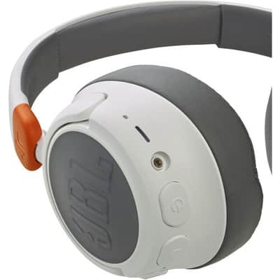 JBL JR 460NC Noise-Canceling Wireless Over-Ear Kids Headphones (White) image 6