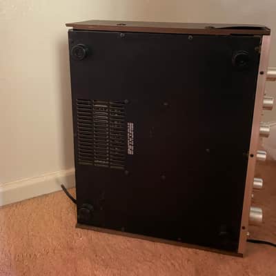 Marantz MR220 Stereo Receiver - Silver with Wood Case image 5