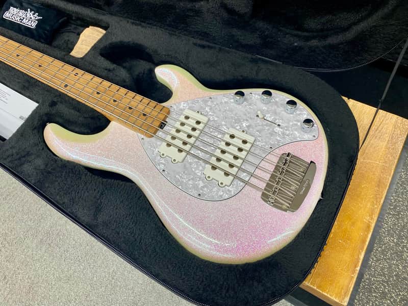 Ernie Ball Music Man StingRay Special 5 HH 5-String Bass Guitar - Dazzler image 1
