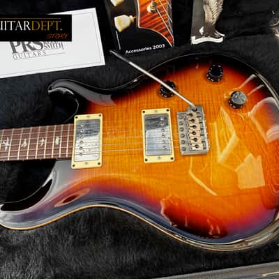 ♚ MINT ♚ 2007 PRS Custom 22 * 10 Top ♚ TOBACCO SUNBURST ♚ TREM ♚ AAA ♚ BIRDS♚ 7.8 LBS ♚ Dragon II♚24 image 11