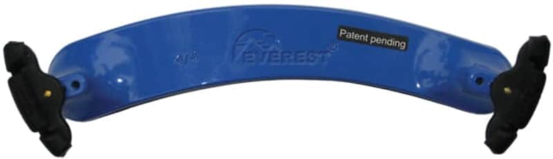 Everest EZ Violin Shoulder Rest - 4/4 size - Blue image 1