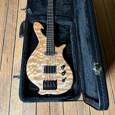 Birdsong "Sadhana" 4-String (Short Scale) 2011 - Quilted Maple image 16