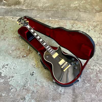 Gibson Les Paul Custom 1977 - Black beauty original vintage USA image 1