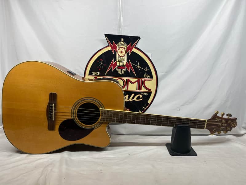 Samick Greg Bennett Design D-6CE Dreadnought Acoustic Electric Guitar image 1