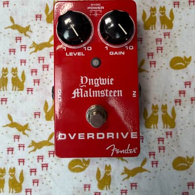 Fender Yngwie Malmsteen Overdrive 2010s - Red image 1