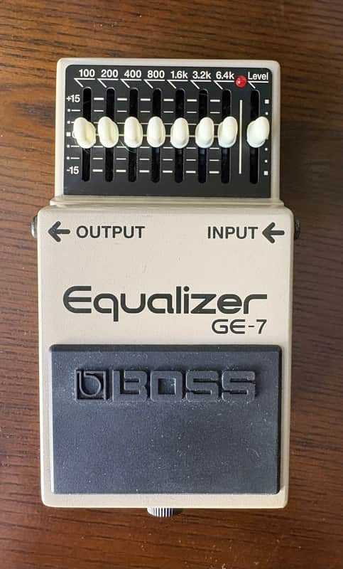 Boss GE-7 Equalizer (Black or Silver Label) 1997 - Present - Grey