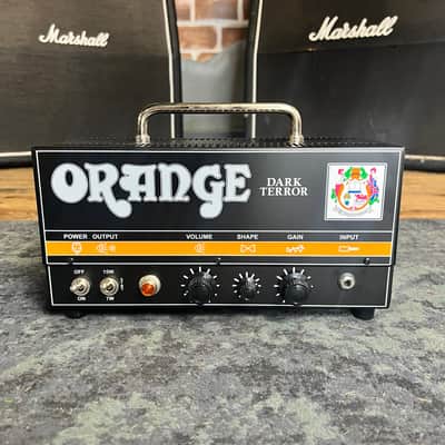 Immagine Orange Dark Terror 15W Hi-Gain Lunchbox Portable All-Valve Guitar Amplifier Head - 2