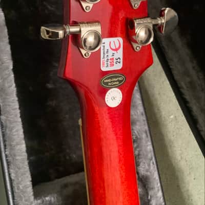 Epiphone Les Paul 1960’s Tribute Plus 2016 - Cherry Burst - Stunning Flame image 8