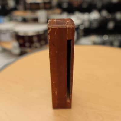 Vintage Wood Block w/ 2 Pegs image 7