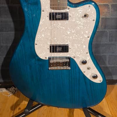 ESP LTD XJ-6 2013 - 2014 - See Thru Blue image 5