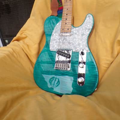 VZ Custom Guitars 24-Fret T-Style w/new tweed case image 9