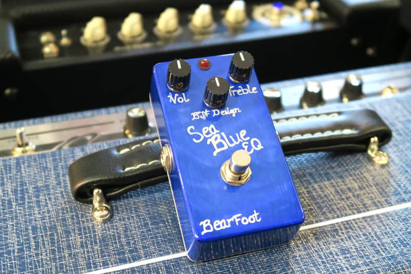 BearFoot BJF Designs Sea Blue EQ Pedal (Pre-Owned) image 1