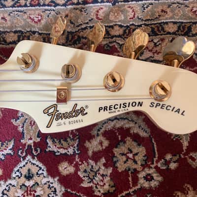 Fender Precision Special 1982 - white image 4