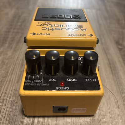 Boss AC-2 Acoustic Simulator (Silver Label) 1997 - 2006 - Yellow image 3