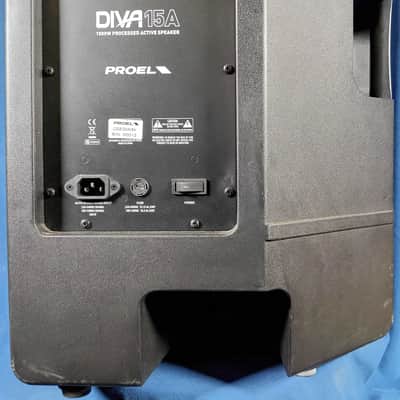 Proel DIVA15A Active 15-inch Speaker 1000W DSP image 6