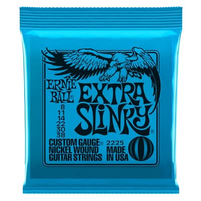 Ernie Ball 2225 Nickel Wound Extra Slinky 8-38 image 2