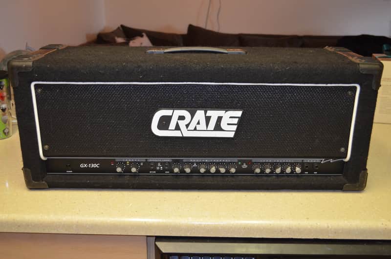Crate GX-130C Amp Head (Ampeg VH-140C) Rare! Cannibal Corpse! | Reverb