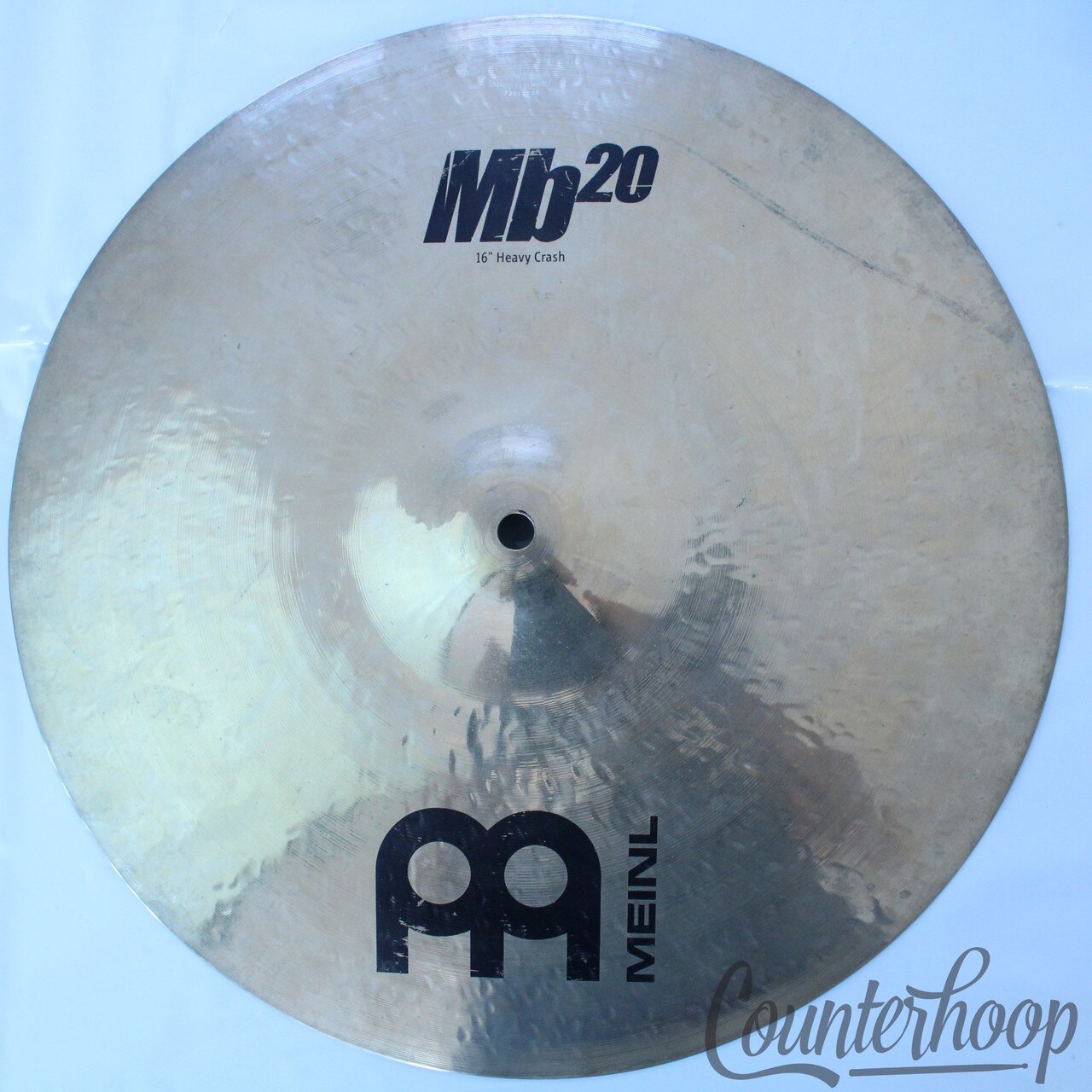 Meinl 16" MB20 Heavy Crash Cymbal Hand Hammered Turkey B20 Bronze Brilliant* — main photograph