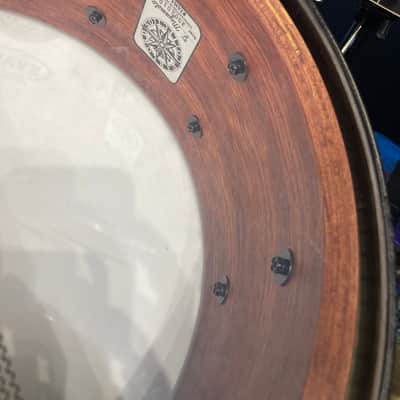 Tama - 6x14" Warlord Collection, Masai Bubinga Snare Drum 2002 - Quilted Bubinga Burst image 15